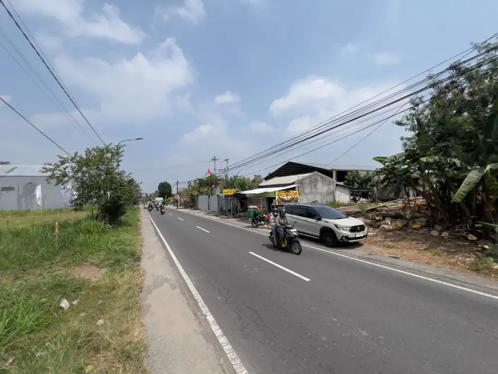 Tanah Mangku Jalan Area Palagan Sleman