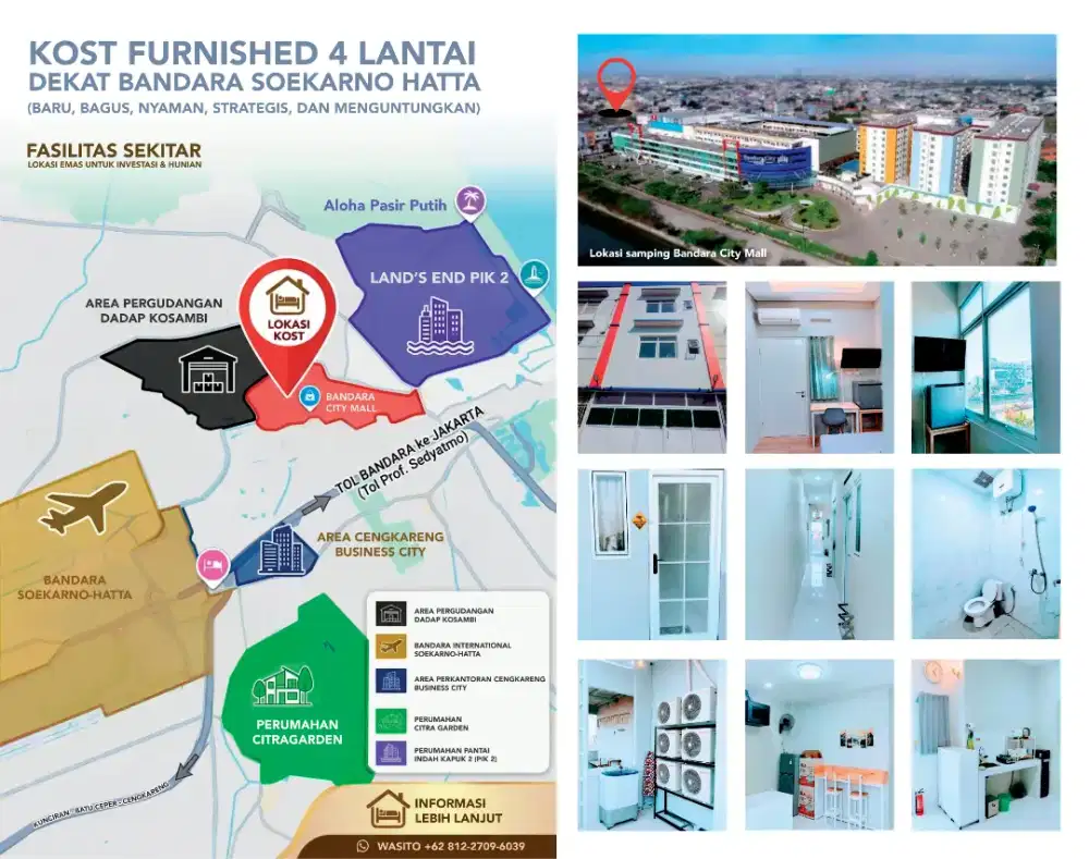 Dijual Kost Baru, Bagus, Nyaman, Strategis, dan Menguntungkan