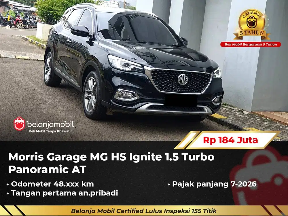 [ GARANSI 5TH ] Morris Garage MG HS Ignite 1.5 Turbo AT 2021/2022