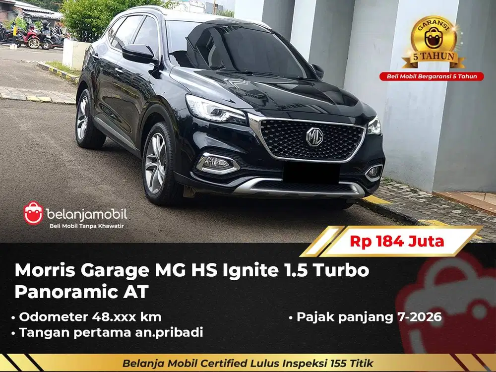 [ GARANSI 5TH ] Morris Garage MG HS Ignite 1.5 Turbo AT 2021/2022
