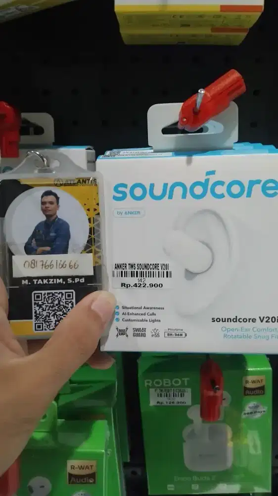 ANKER TWS SOUNDCORE V201 ATLANTIS DAHSYAT