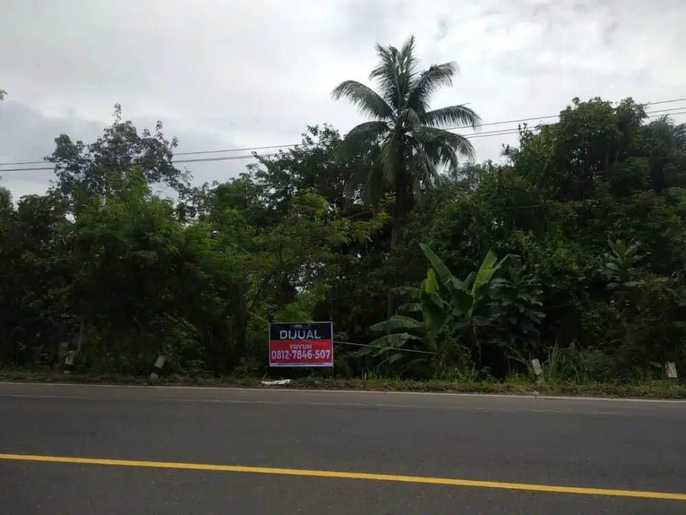 DIJUAL LAHAN STRATEGIS TANJUNG SETEKO INDRALAYA