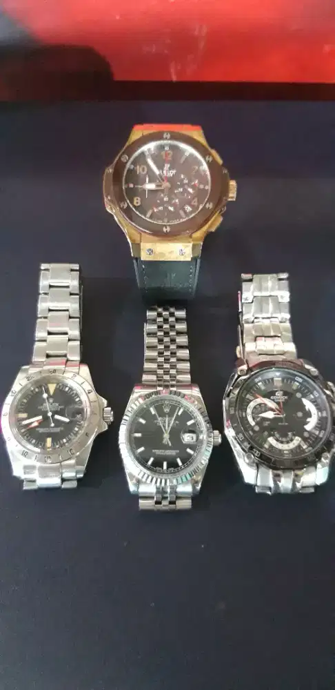 Dijual borongan jam pria