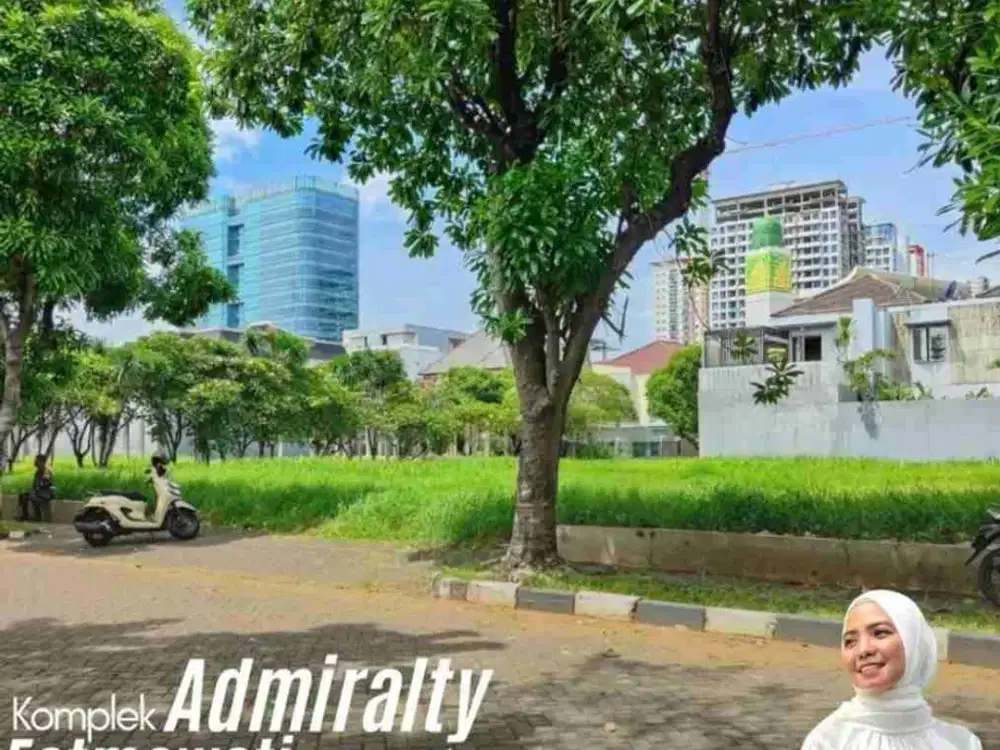 Tanah Kavling di Komplek Admiralty Cilandak