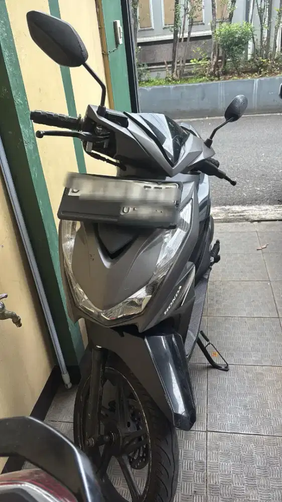 Beat 2023 hitam, mulus, kinyis-kinyis