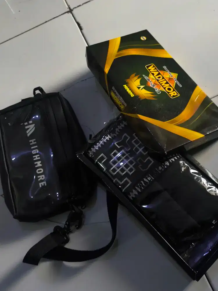 Sarung wadimor, dan tas slemlang