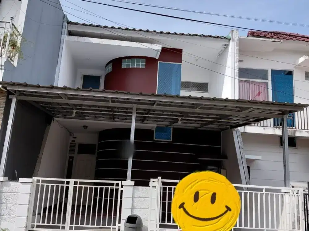 Disewakan rumah murah 2lantai di Taman Modern Cakung Jakarta Timur siaphuni minimalis modern