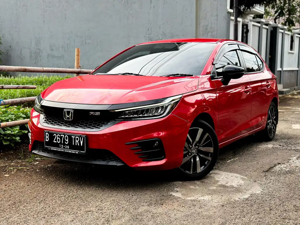 HONDA CITY RS HATCHBACK 2021 MERAH  30 JT