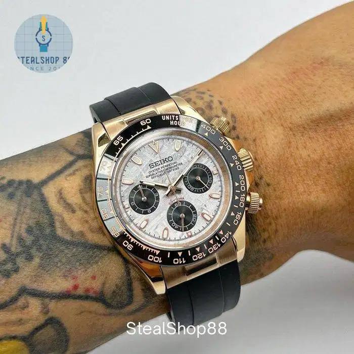 Seiko Daytona Meteorite Rose Gold VK63