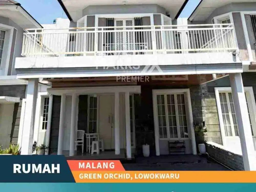 Disewakan Rumah 2 Lantai Full Furnish Lengkap Di Green Orchid, Suhat Malang