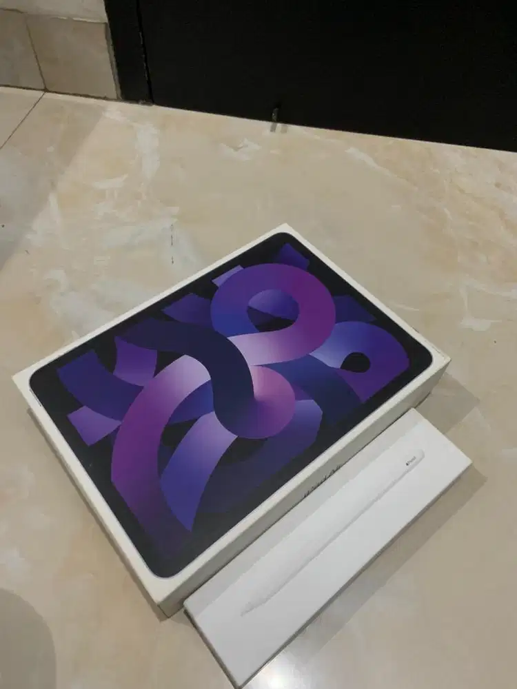 Ipad Air M1 purple ibox + apple pencil