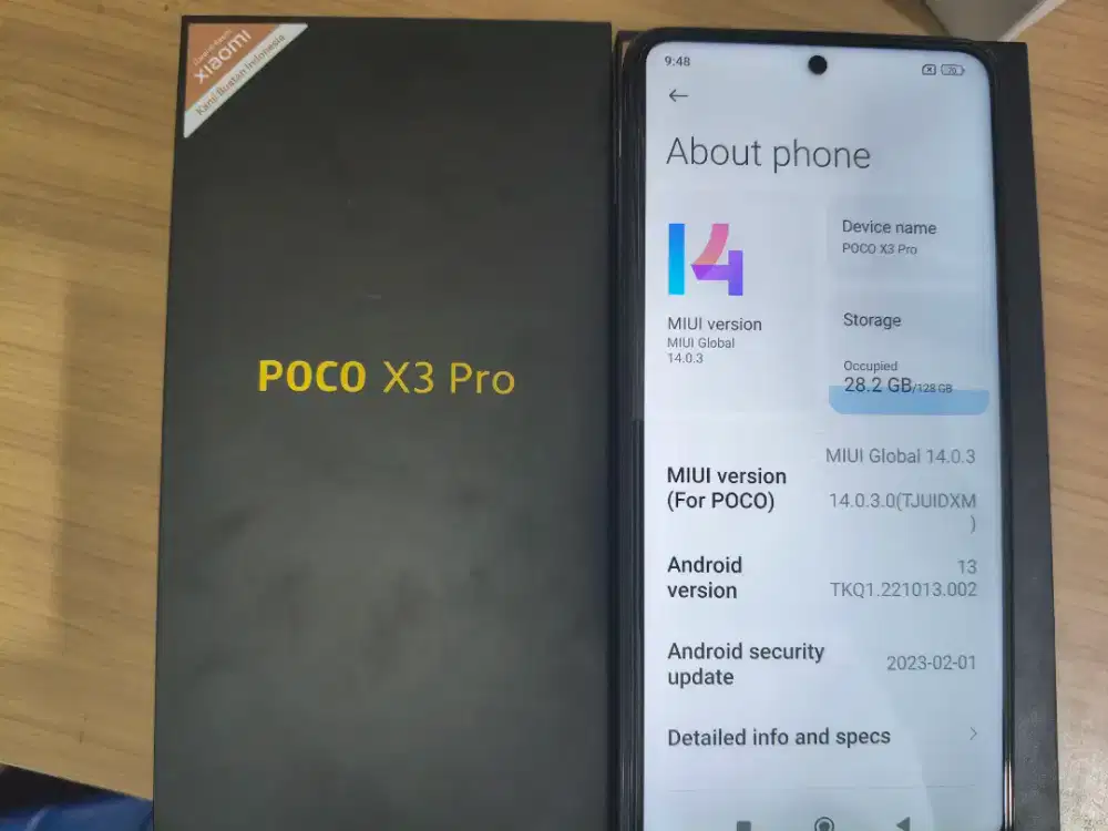 DIJUAL POCO X3 PRO 6GB/128GB