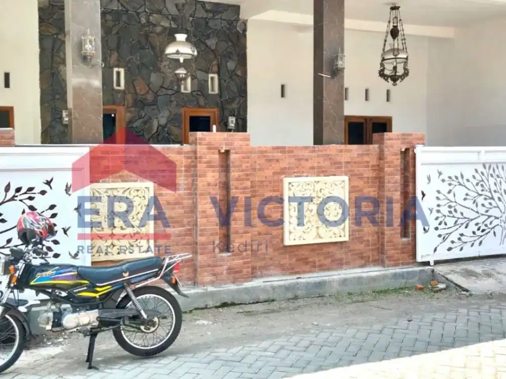 Rumah Full Furnished Dalam Perumahan di Gogorante Kab Kediri Lokasi Strategis 1KM Dari Simpang Lima Gumul