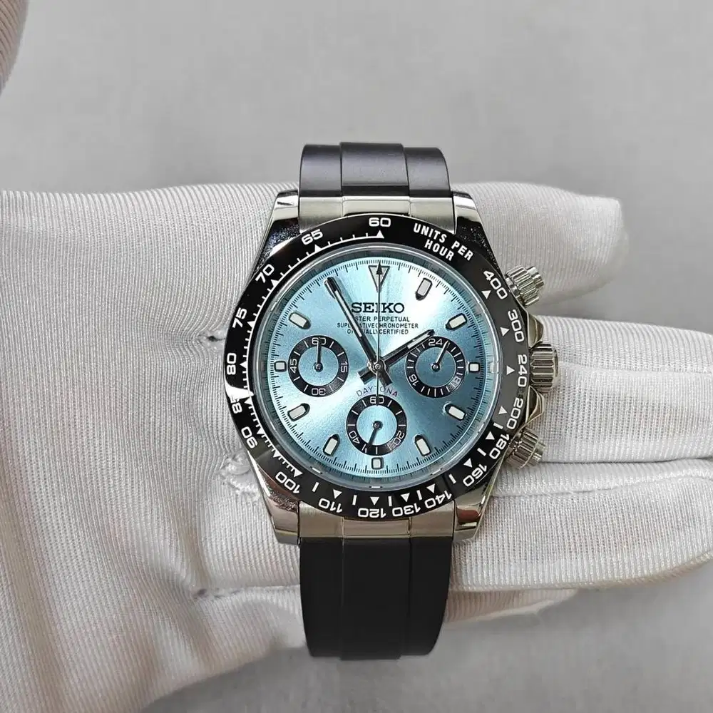 Seiko Daytona Platinum New Style VK63