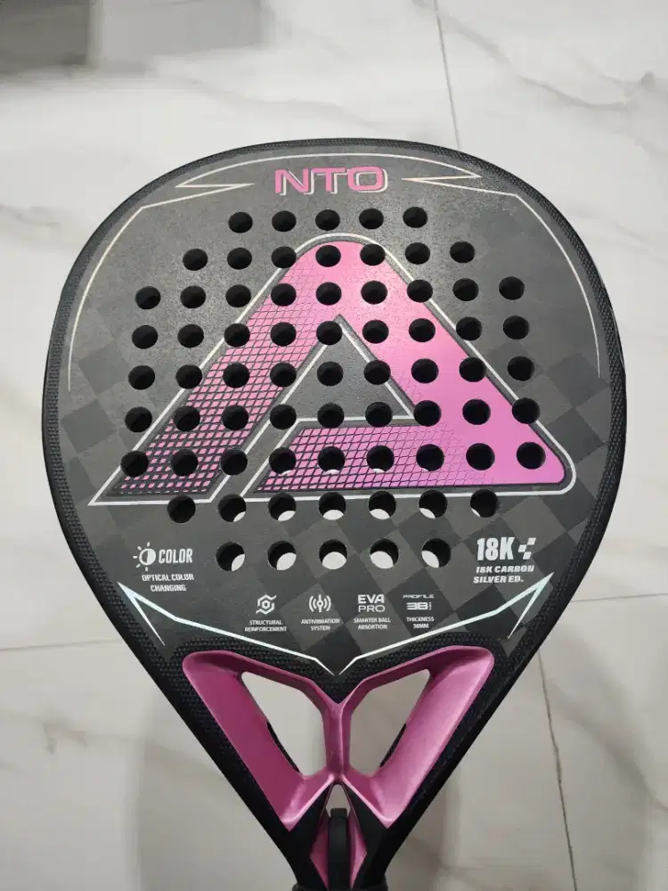 Raket padel Amasport NTO 18K purple realm