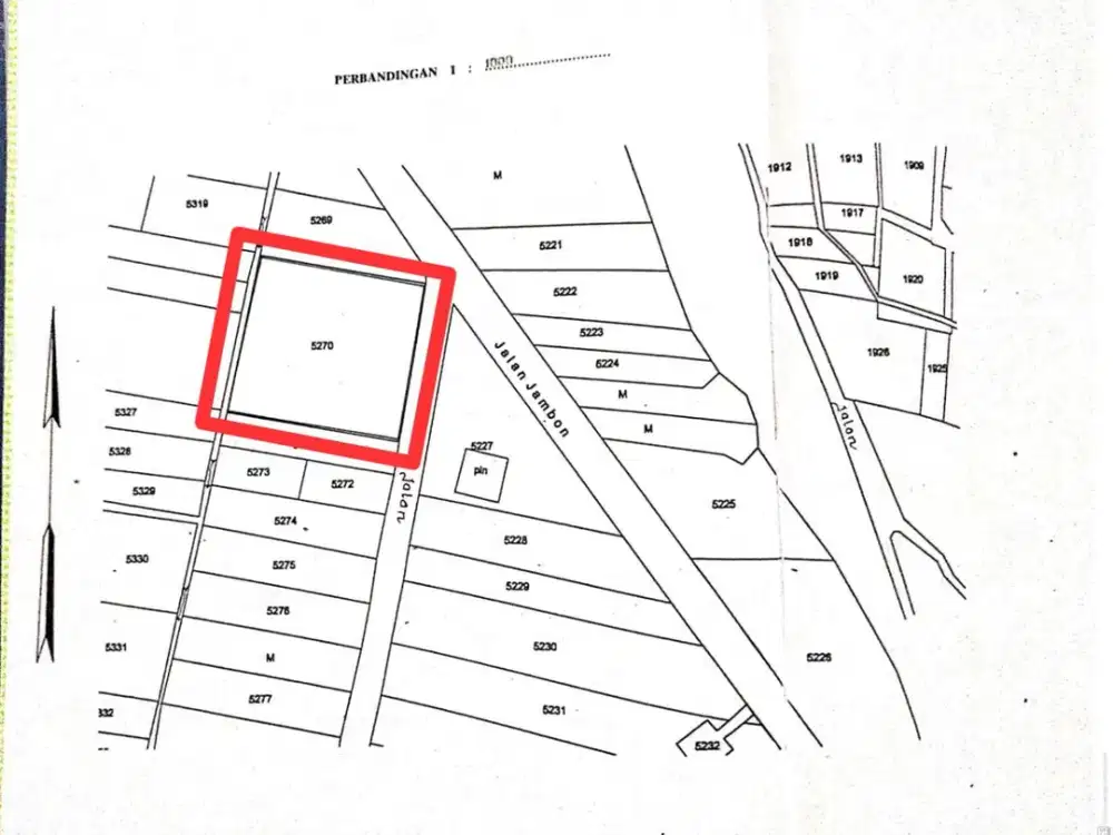 SHMS 2149m2 Jambon Dekat Jl Kragilan, Jl Magelang, UNISA, JCM, SKE