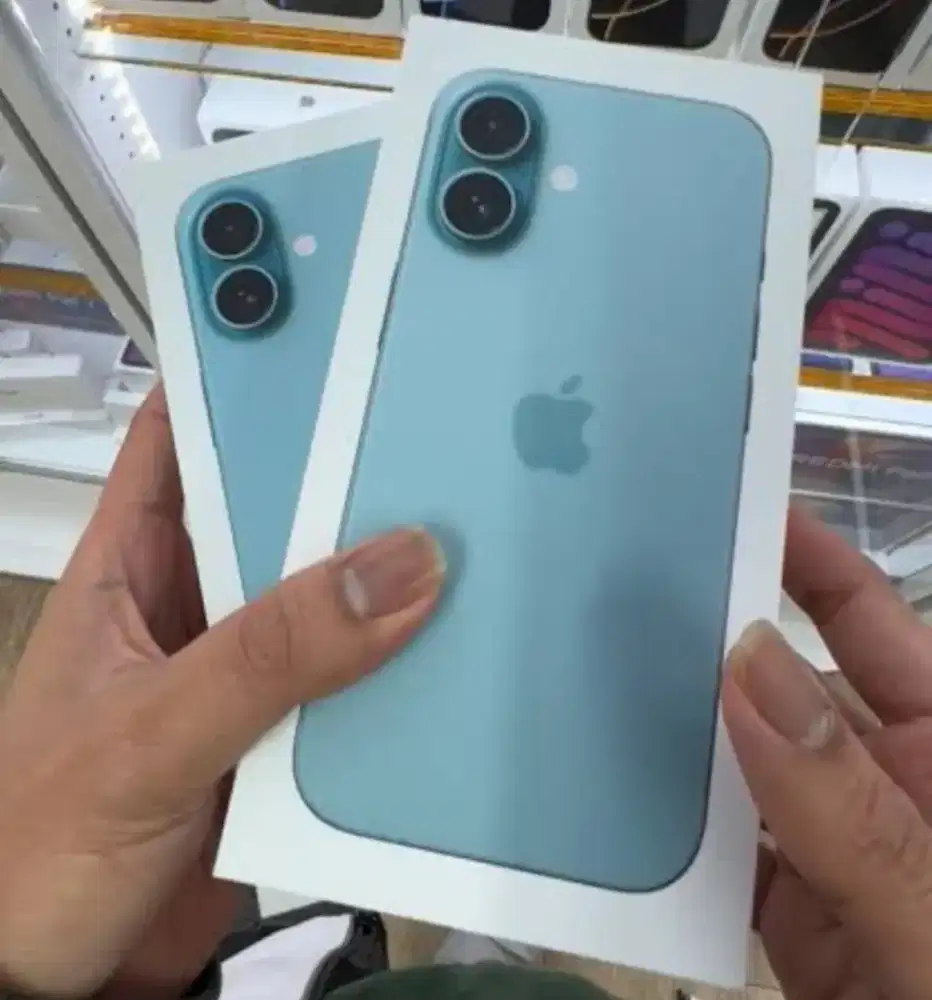 Iphone 16 128GB Teal BNIB Garansi Resmi Indonesia