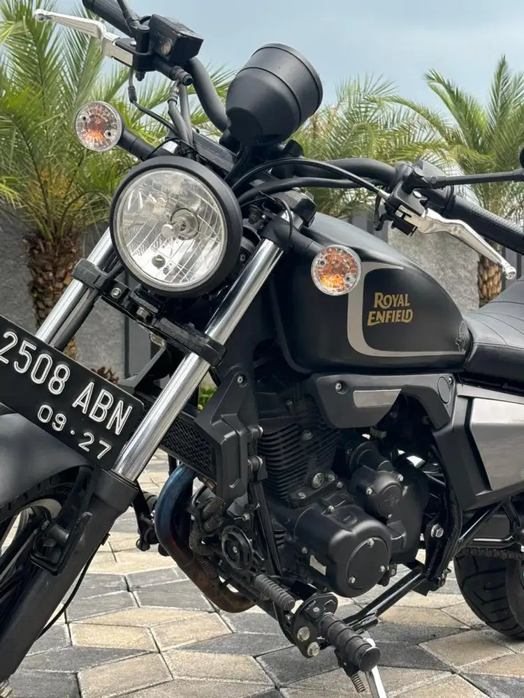 Benelli Motobi Evo 200 thn 2022 Odo 8rb Hitam Doff Koko Motor