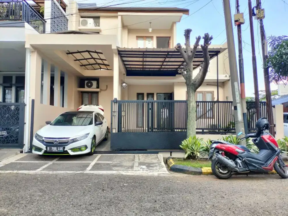 Rumah Modern Minimalis 2 Lantai Cluster Aman,Nyaman di Batununggal Bandung.