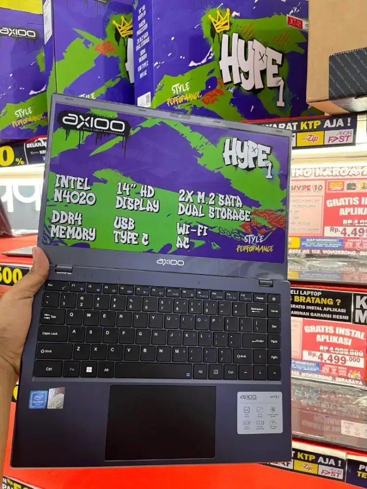 Axioo Hype 1 Cicilan ringan tanpa dp