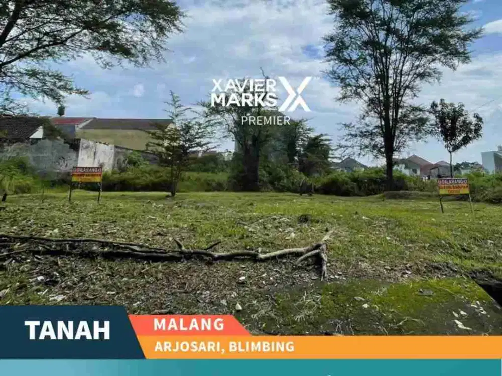 Dijual Tanah Strategis di Jalan Boulevard di Arjosari Blimbing Kota Malang