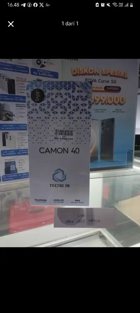 TECNO CAMON 40 8/256 | ATLANTIS DAHSYAT