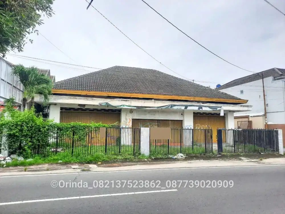 Tanah Ruko 613m2 Umbulharjo Dekat XT Square, Jl Veteran Tamansiswa