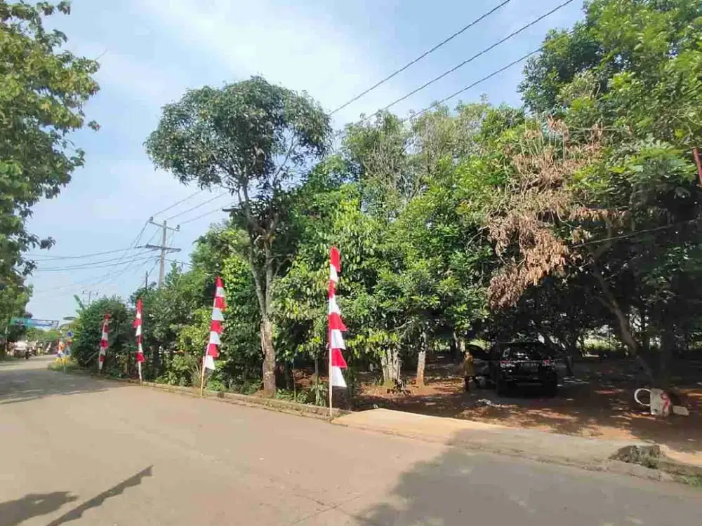 Tnh ry Cisaat setu, pinggir jln, siyap bangun