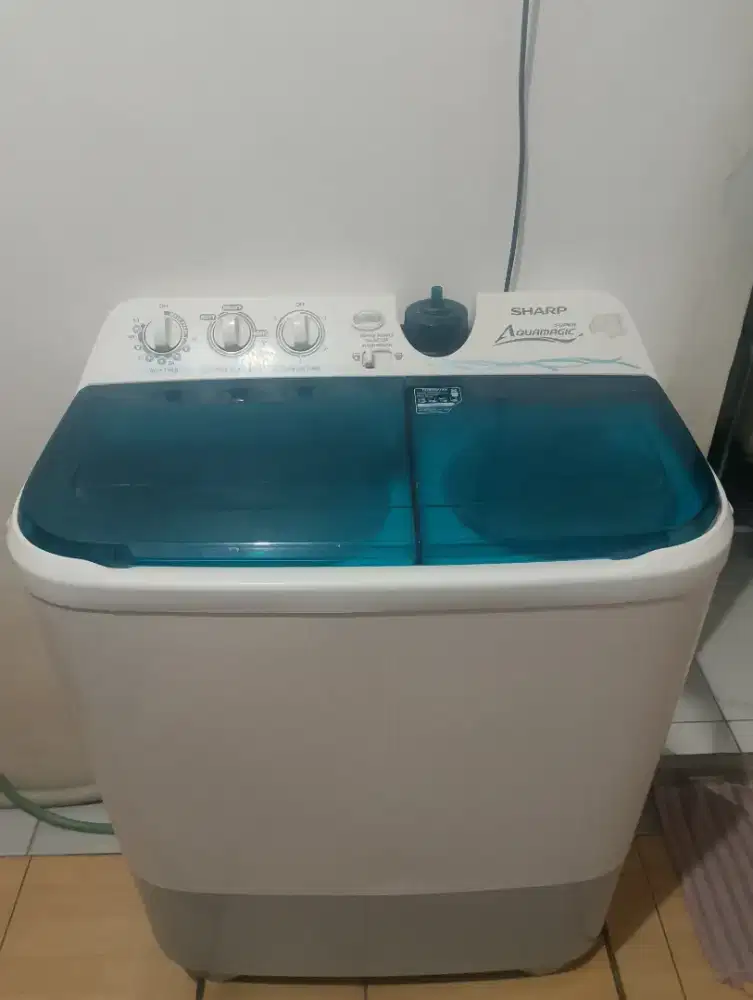 Mesin Cuci 2 Tabung Merk Sharp Aquamagic