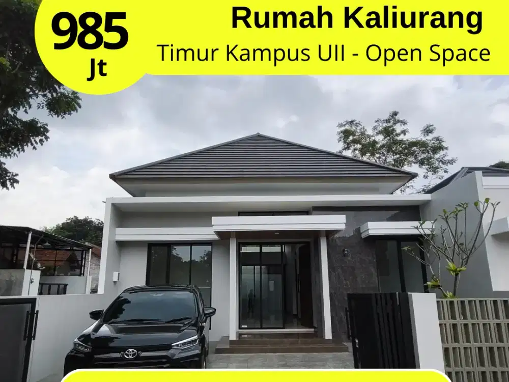 SISA 2 UNIT ; RUMAH MURAH JOGJA, Timur Kampus UII Kalurang km 13 - Mobil Papasan