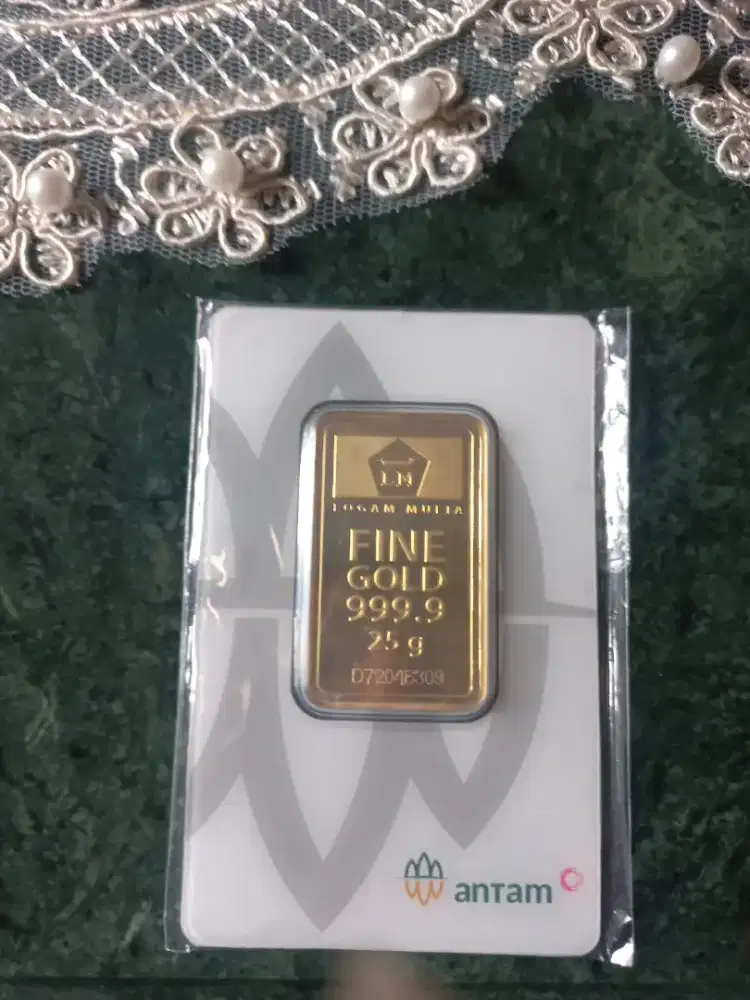 EMAS ANTAM 25 GRAM LM CERTIEYE