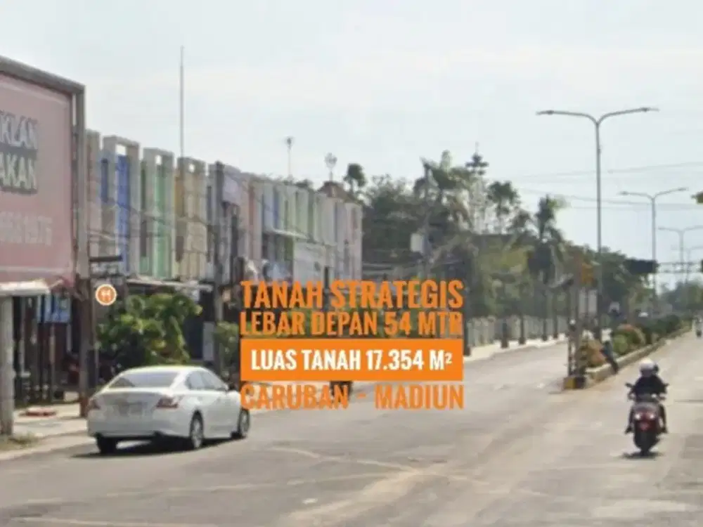 Ba/ Tanah LD 54 mtr, Panglima Sudirman Caruban MADIUN Lokasi Istimewa
