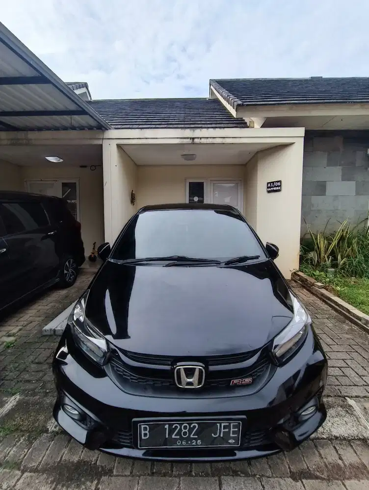 *Dijual Honda Brio RS 1.2 MT 2021 Hitam – Siap Pakai Istimewa*
