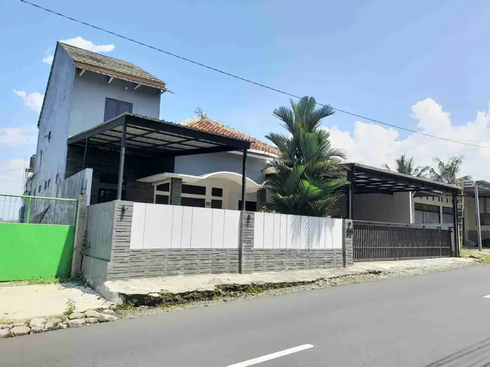 Dijual Cepat!! Rumah 2 Lantai Sumbang Strategis Pinggir Jalan Raya