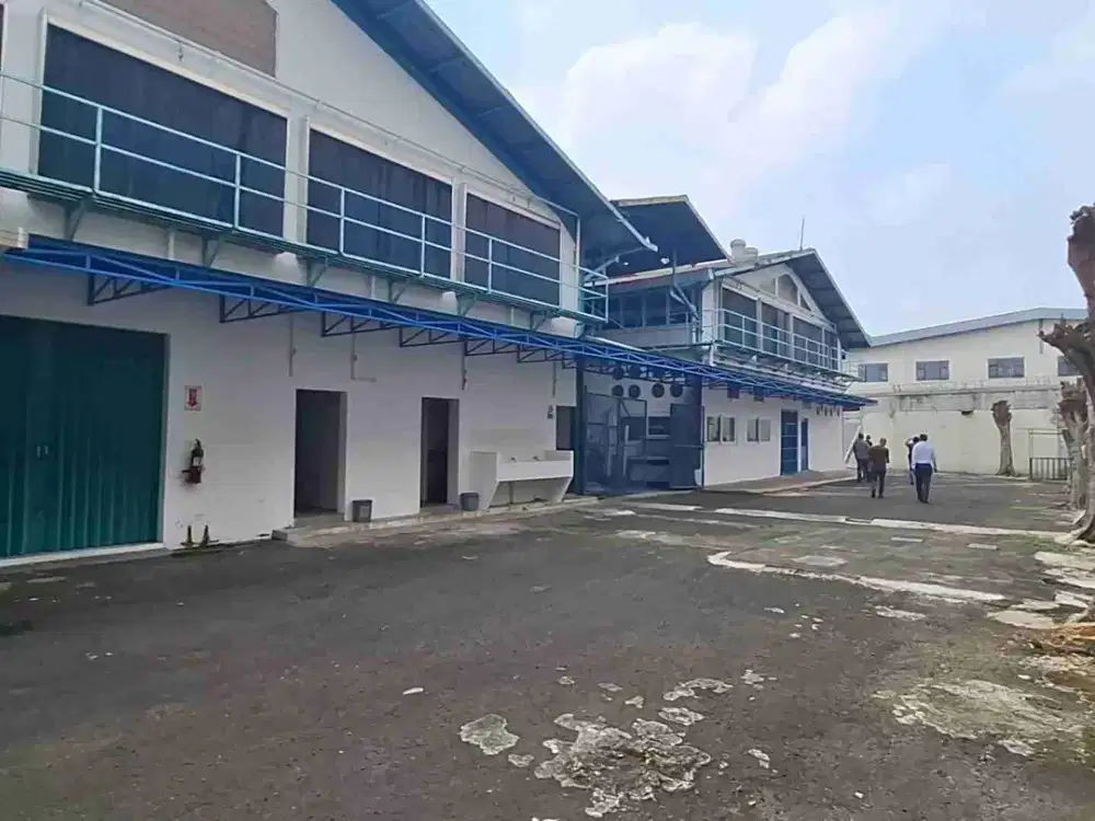SEWA PABRIK KARAWACI KOTA TANGERANG AKSES 40 FEET BISA SEWA SEBAGIAN IZIN INDUSTRI