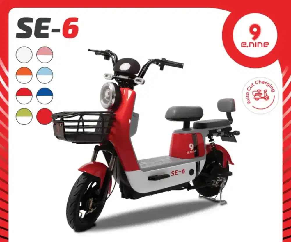 Sepeda listrik enine Type SE6