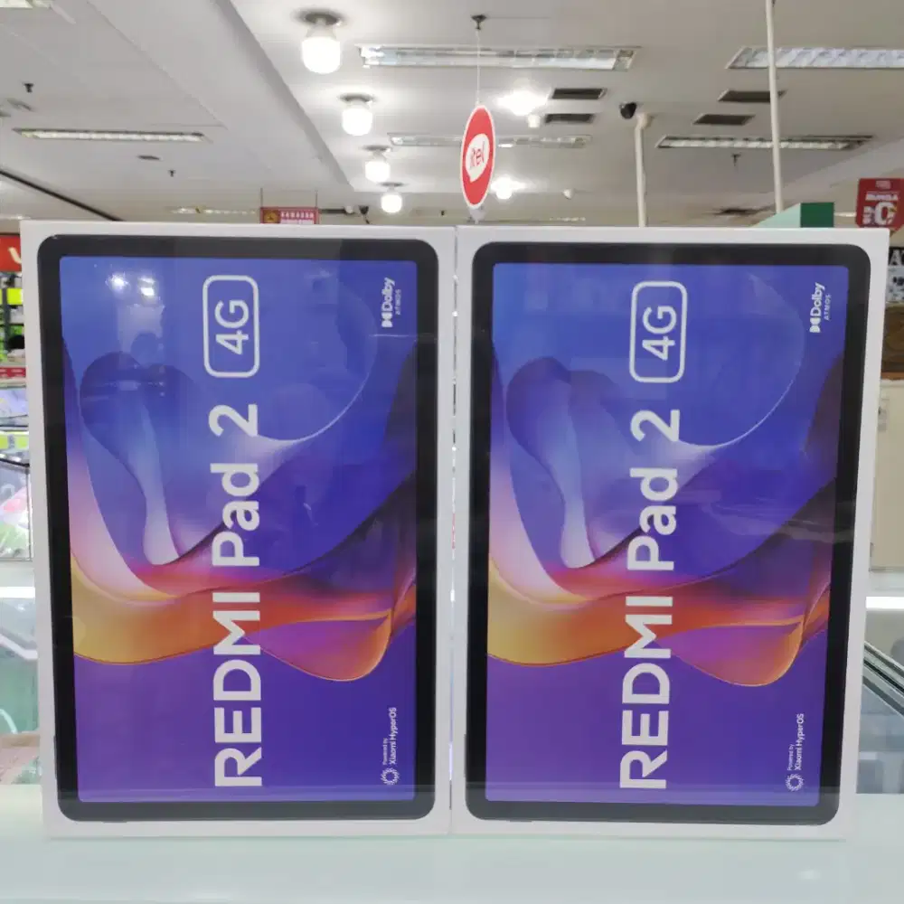 Xioami Redmi pad 2 4G ram 6gb+6gb/128gb baru garansi resmi bat 9000m