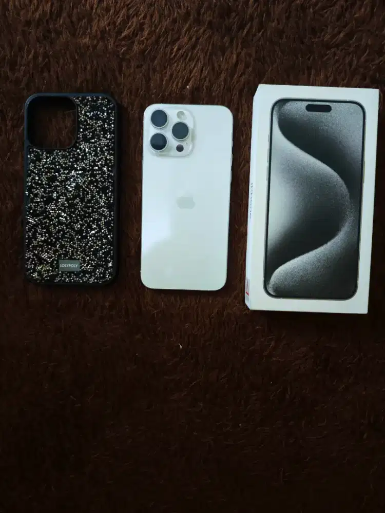 iPhone 15 Pro Max 256 iBox Digimap Mulus No Minus Like New