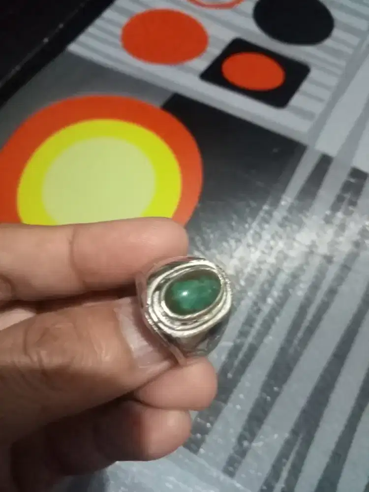 Batu cincin bacan coklat