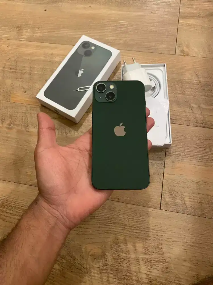 iPhone 13 128gb fulset siap riset di muka