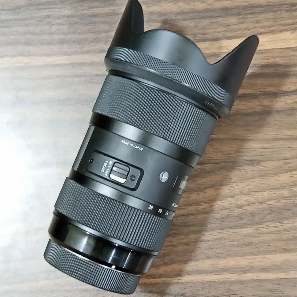 LENSA SIGMA 18-35 F1.8 FOR CANON FULLFRAME MULUS