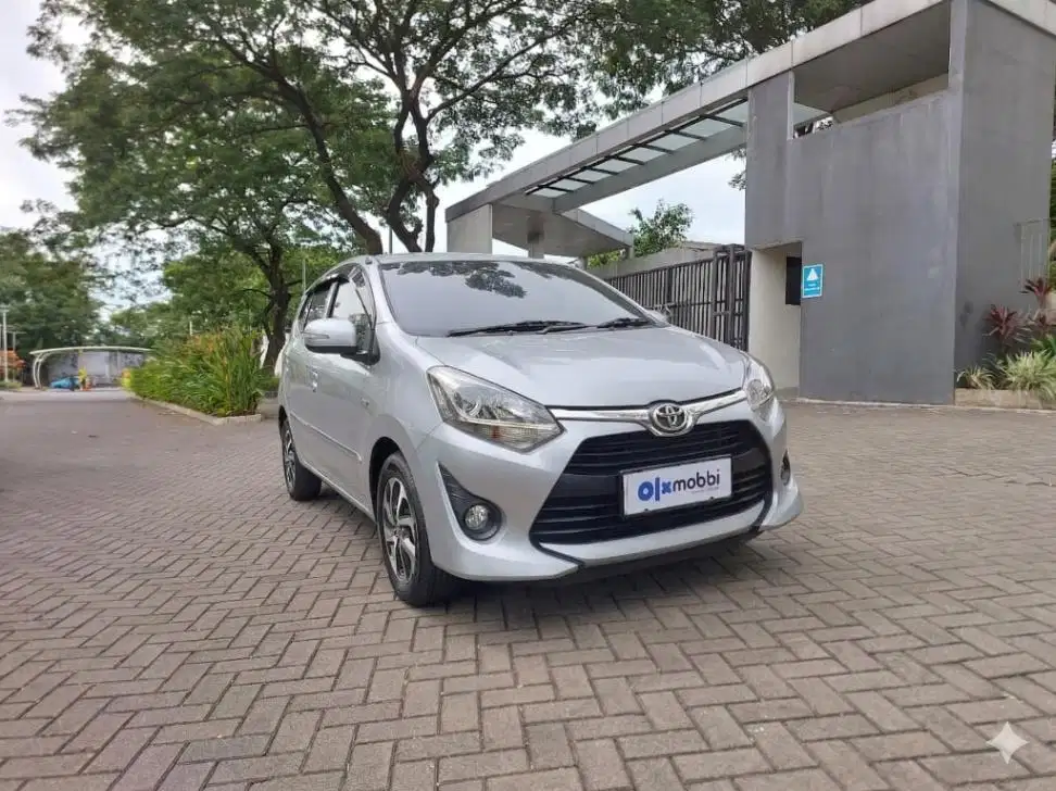 DP 5% Toyota Agya 1.2 G Bensin-AT Silver CFFJB