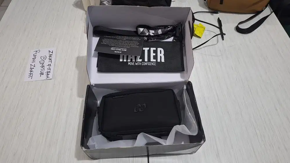 Handbag Slingbag SIGMA by HAZTER - Black