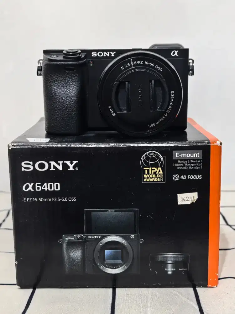 Sony A6400 Full Box Second