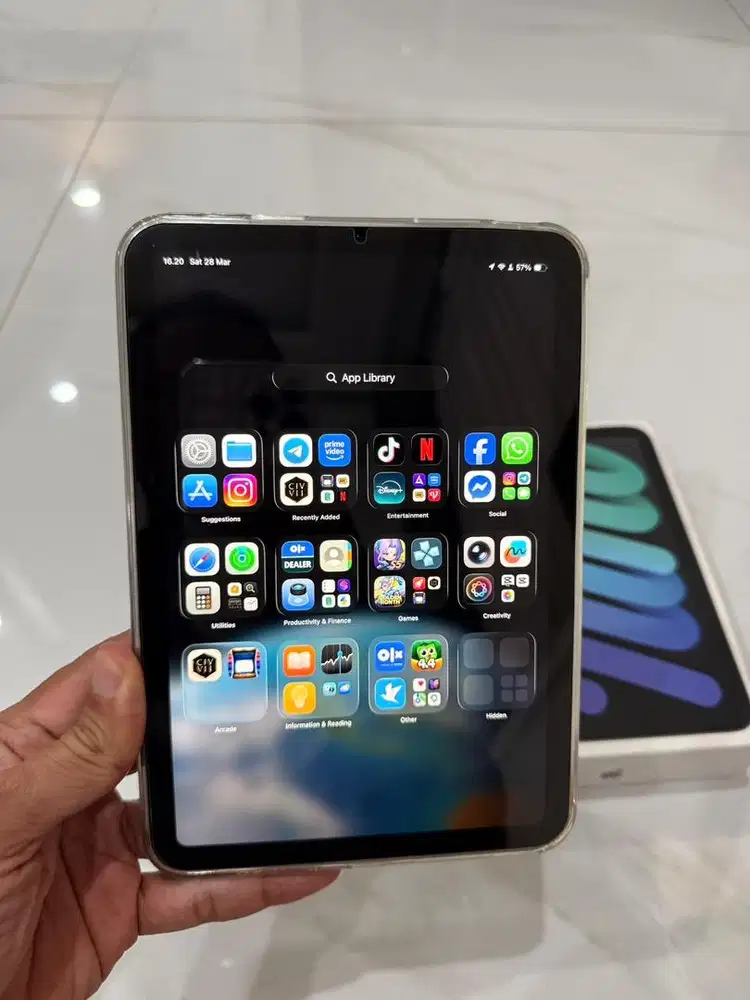 Ipad mini 6 A17 Pro 128gb Spt baru