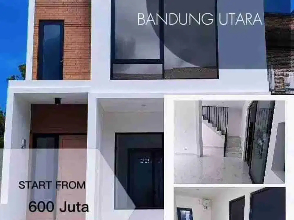 Rumah Murah 2 lantai Sejuk Dekat Kampus UPI Sayap Setiabudhi Bandung