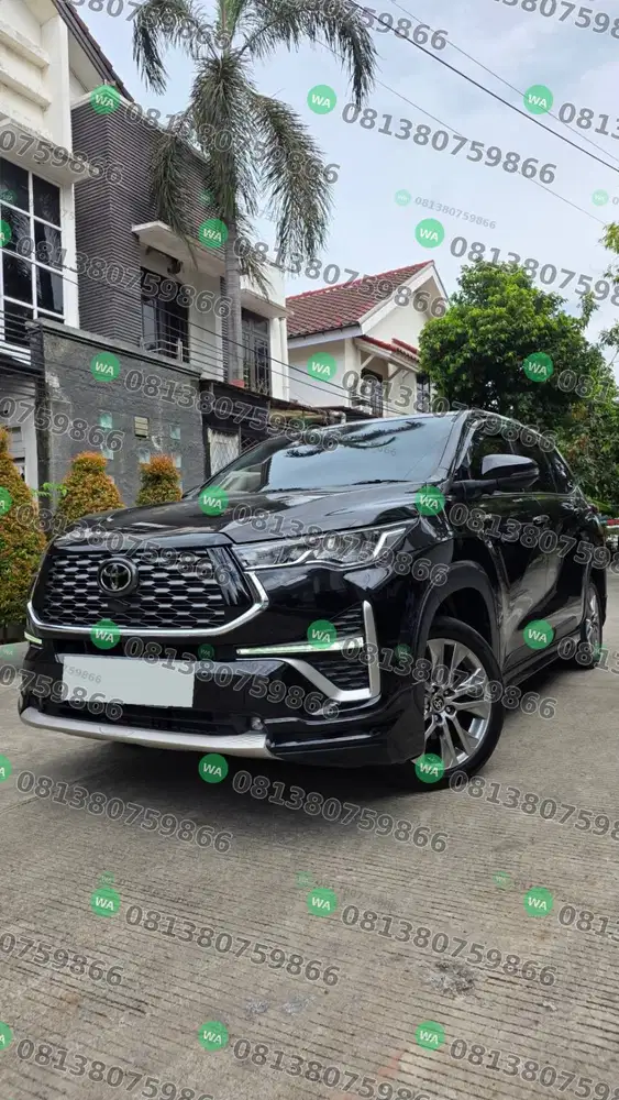 Kijang Innova Zenix Q Hybrid 2023 Modelista KM 28rb Hitam ISTIMEWA