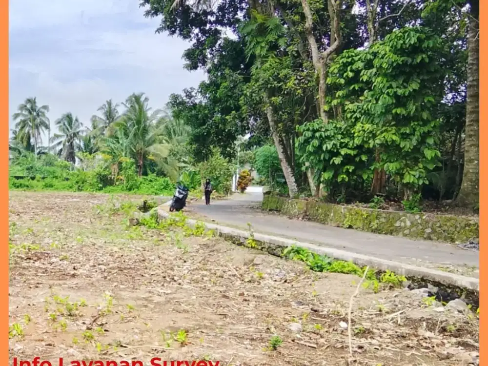 Tanah Jogja Barat Jl Palagan Km14 Cocok Hunian SHM Pekarangan