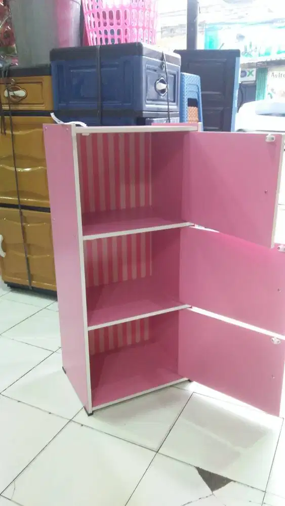 lemari serba guna susun 3