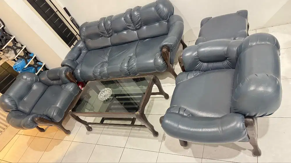 Sofa Jati Vintage 1 set
